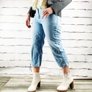 Hanna Andersson cotton Capri jeans